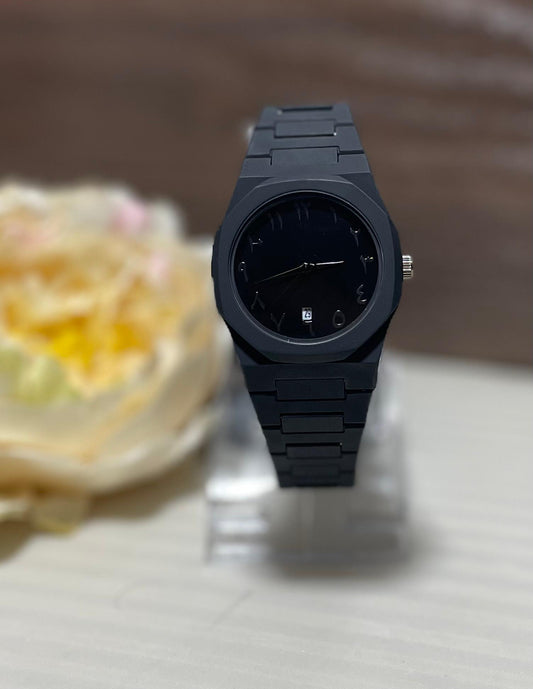 Minimalist Arabic Numeral Watch – Classic Meets Culture
