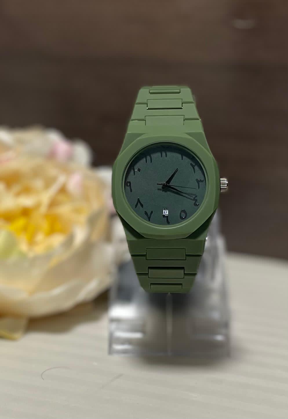 Minimalist Arabic Numeral Watch – Classic Meets Culture