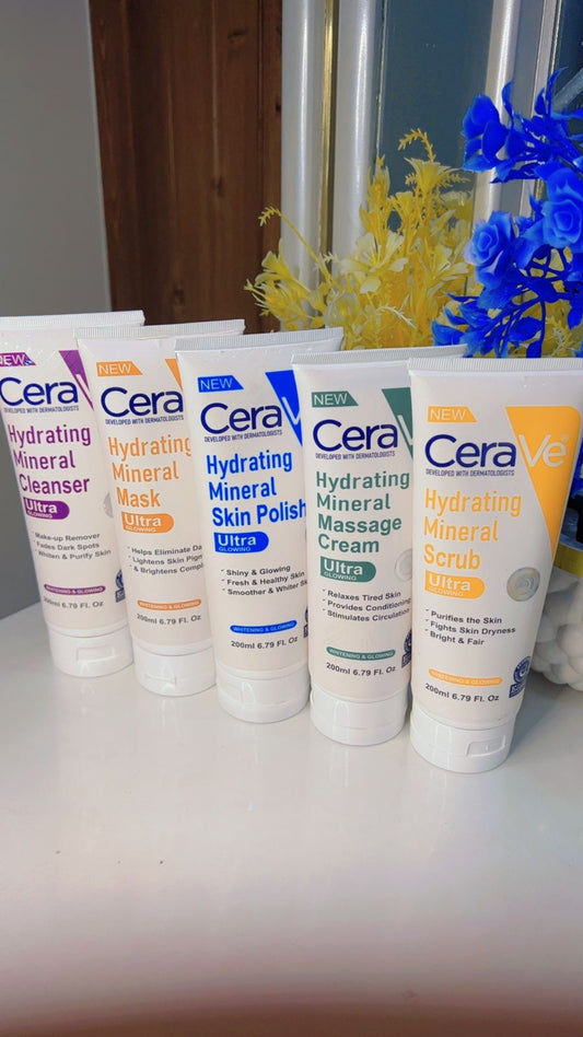 Cerave Full Facial Set with Skin Polish