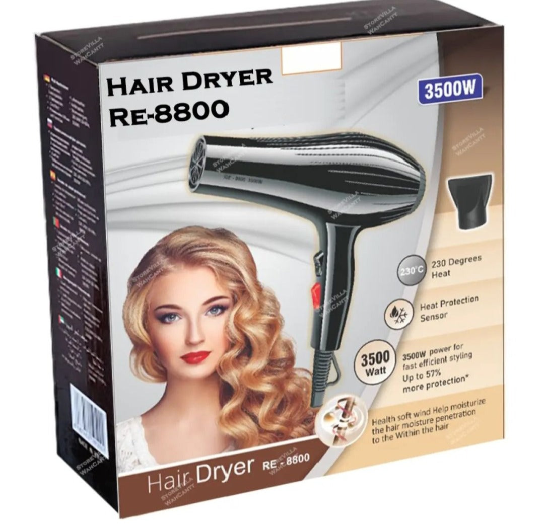 Hair dryer professional Re - 8800 hair dryer